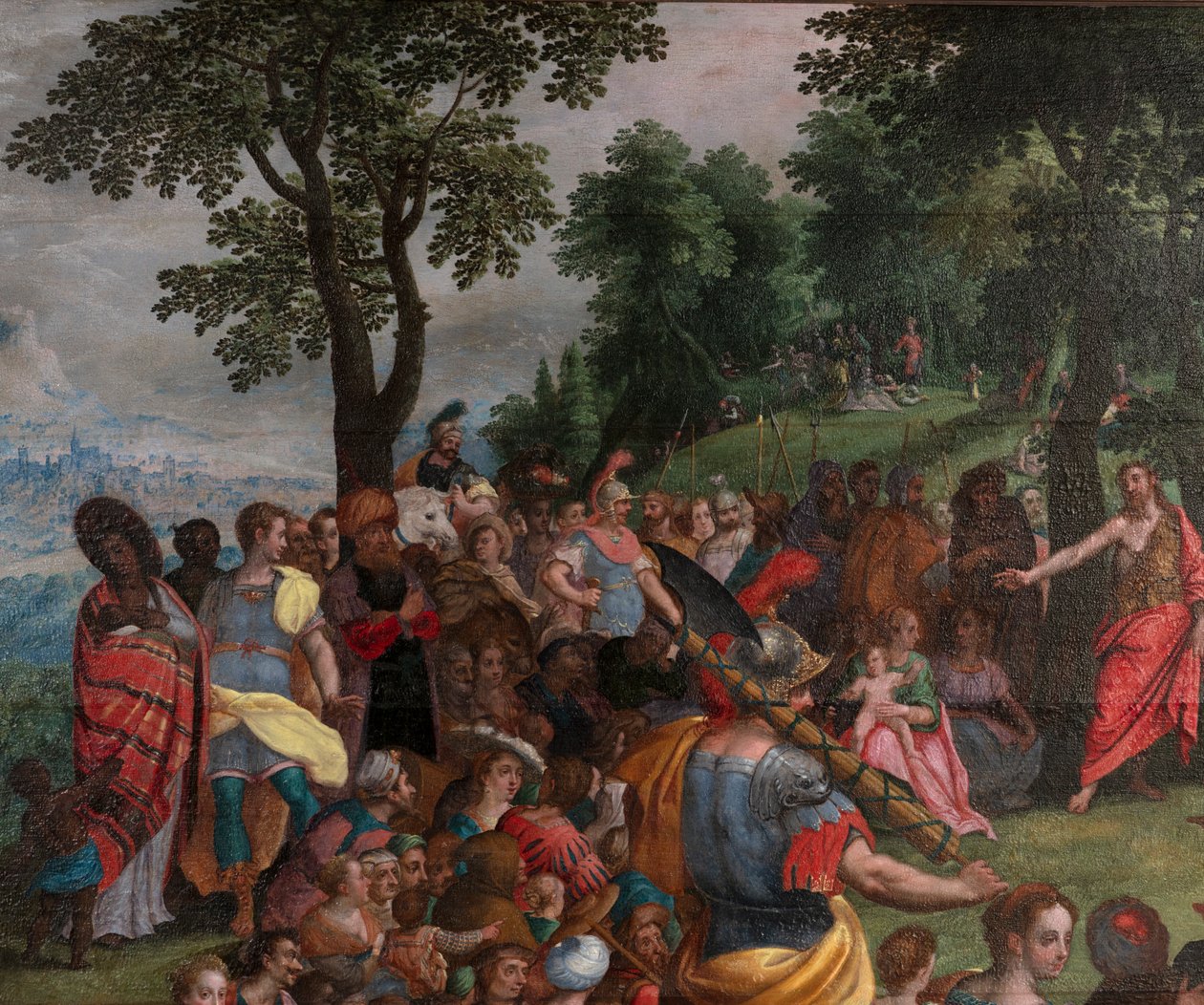 Prédication de Jean dans le désert - Flemish School