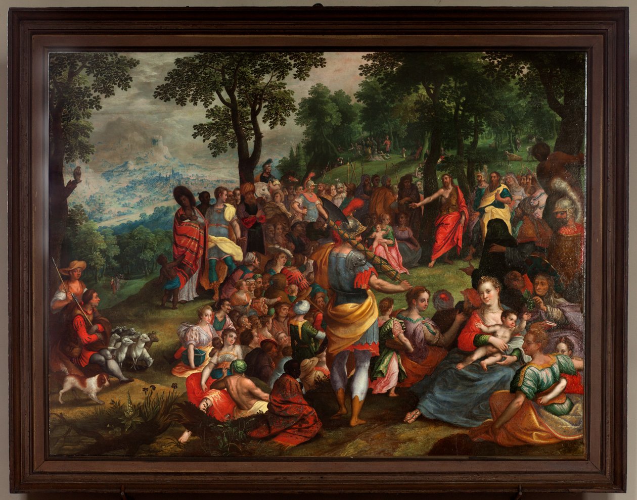 Prédication de Jean dans le désert - Flemish School