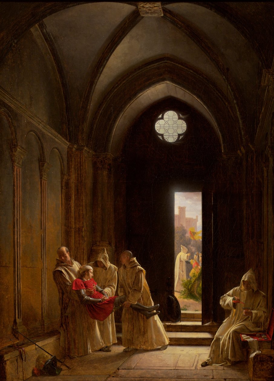Mort du Prince de Talmont - Fleury François Richard