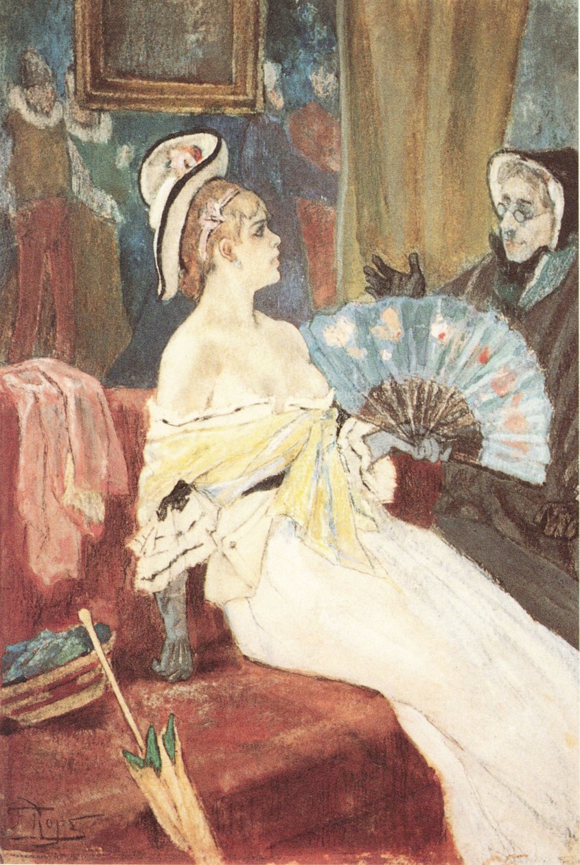 La mandataire - Félicien Rops