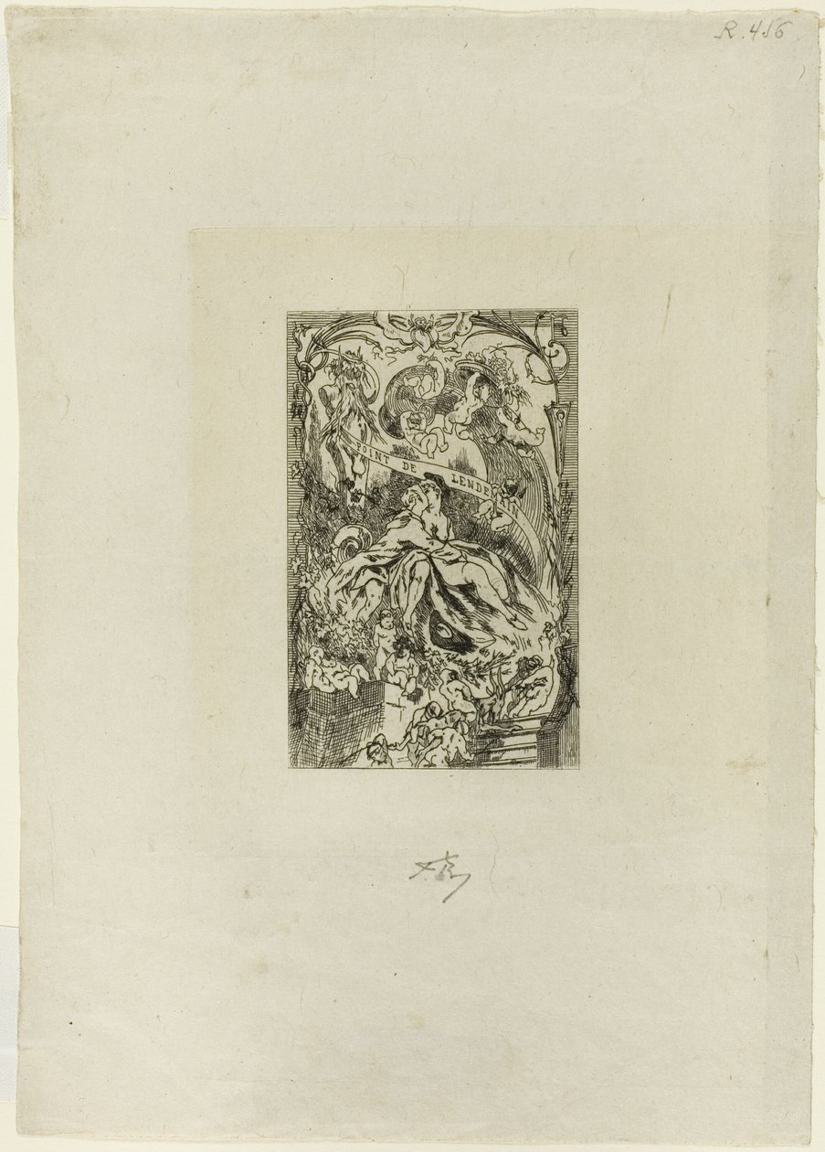 Frontispice pour Point de lendemain - Félicien Rops
