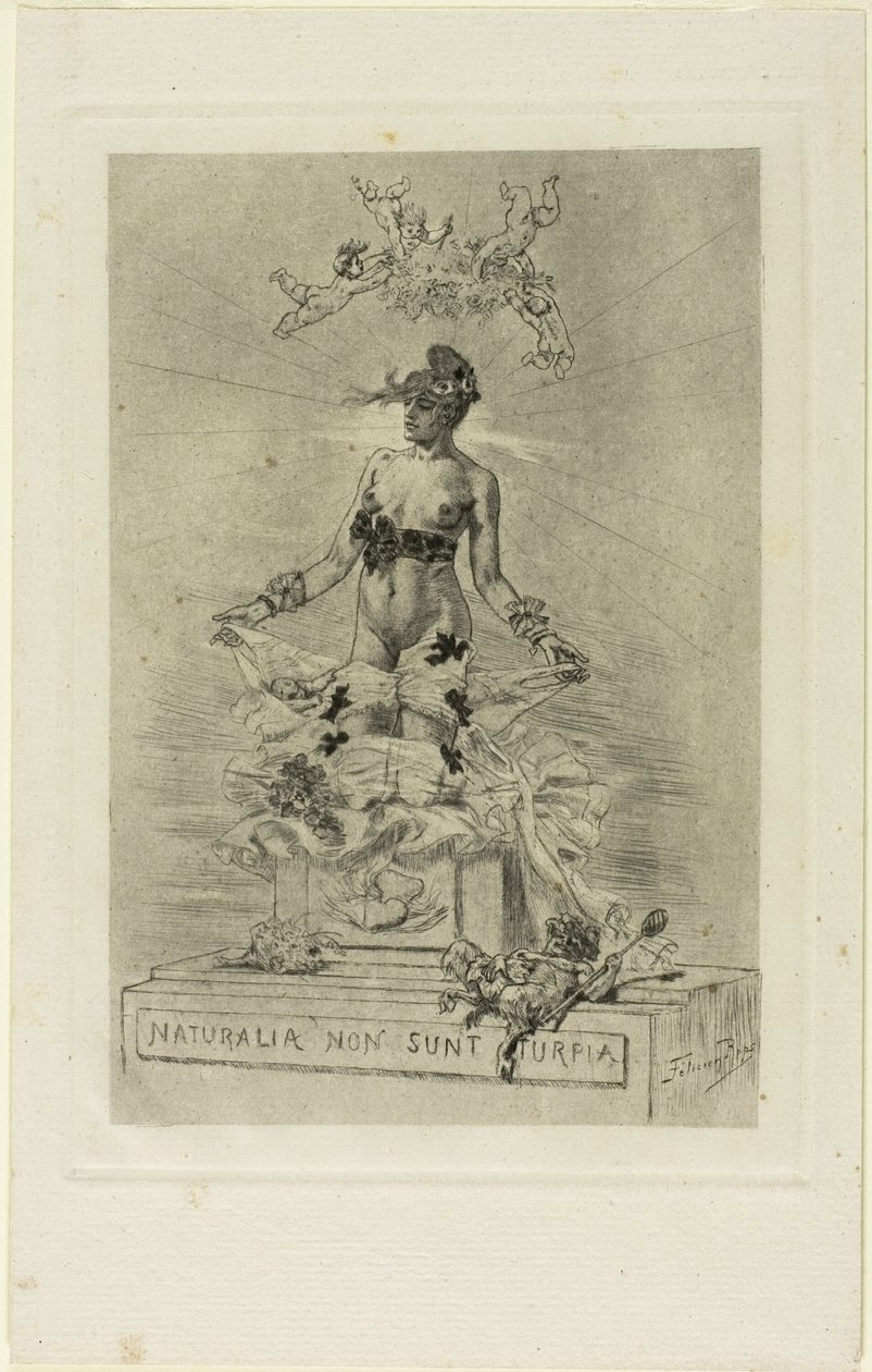 Offrande - Félicien Rops