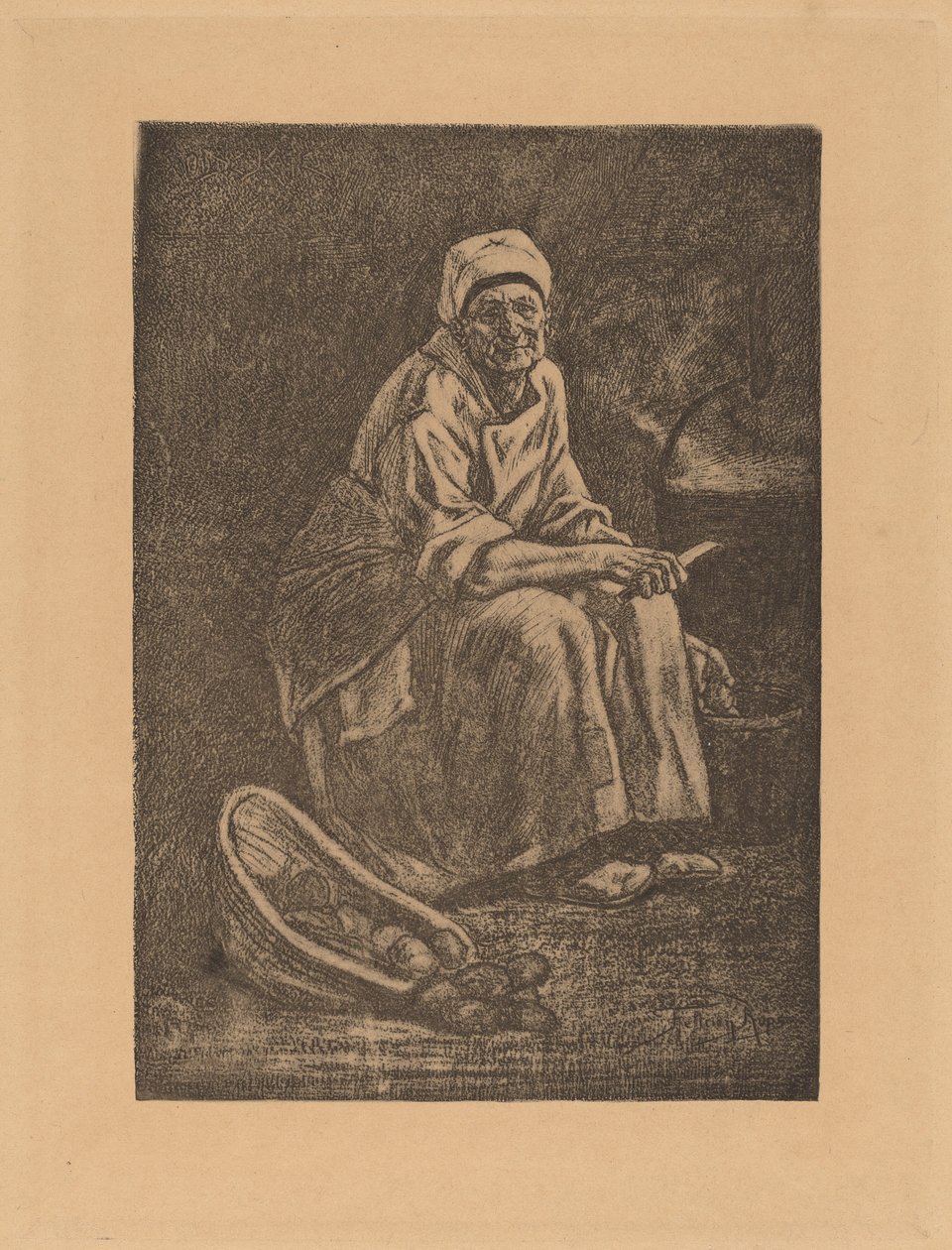 Oude-Kate - Félicien Rops