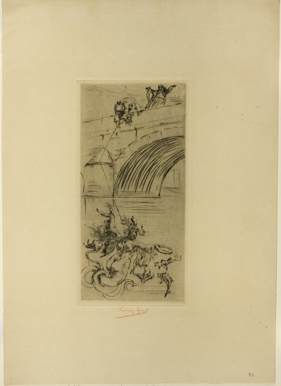 La Sirène - Félicien Rops