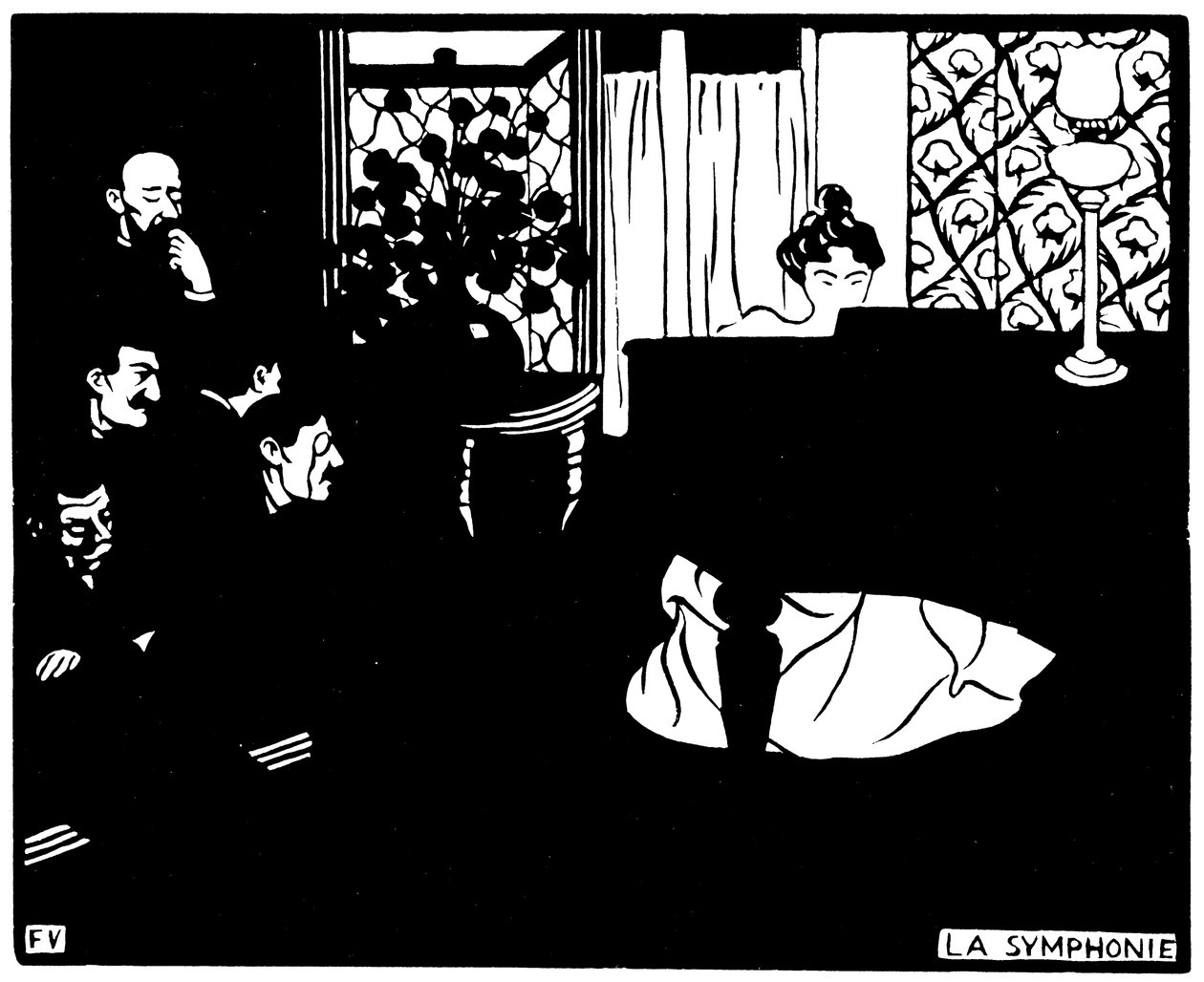 La symphonie - Félix Valloton