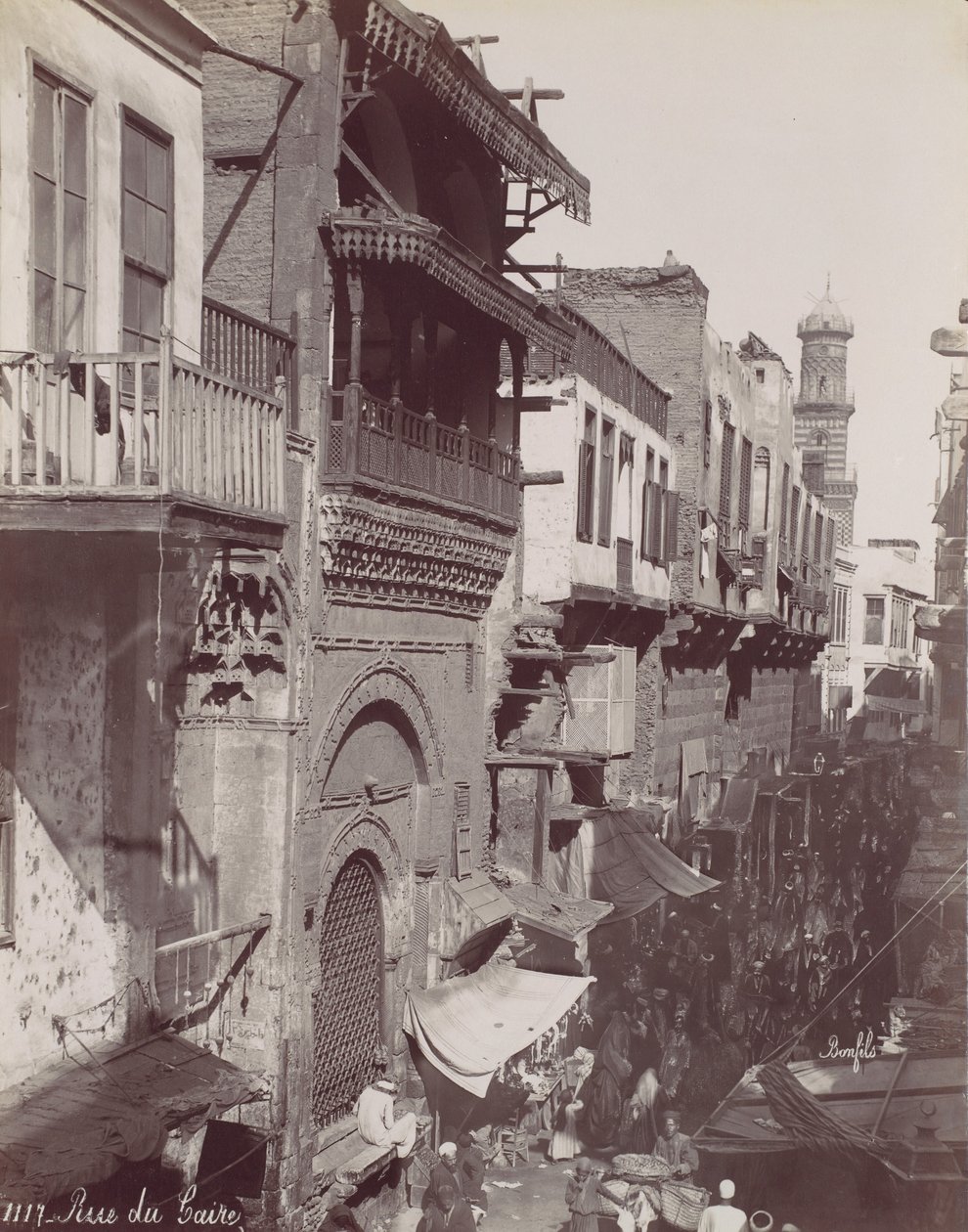 Rue du Caire - Félix Bonfils