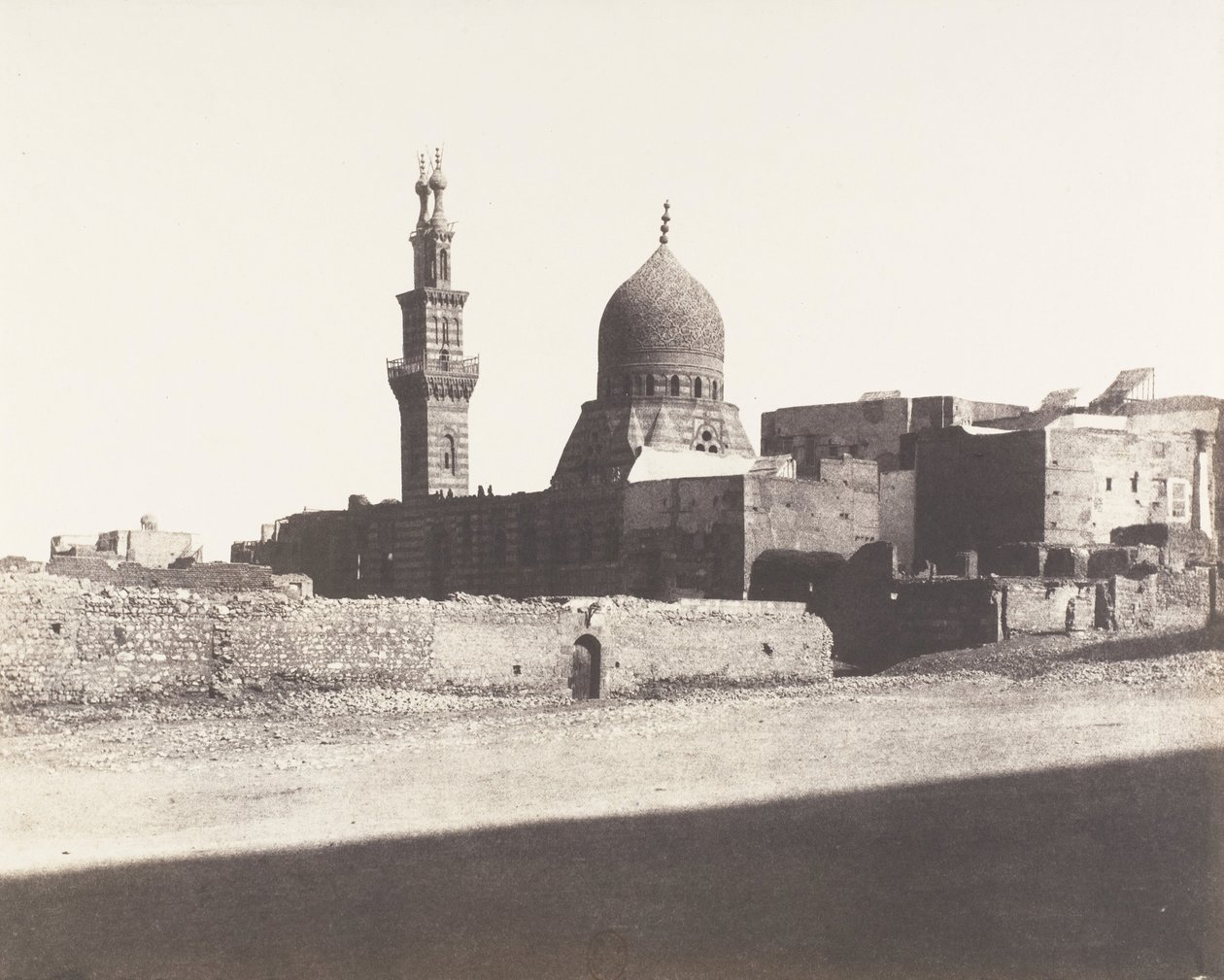 Le Caire, Mosquée Nâcéryeh - Félix Teynard