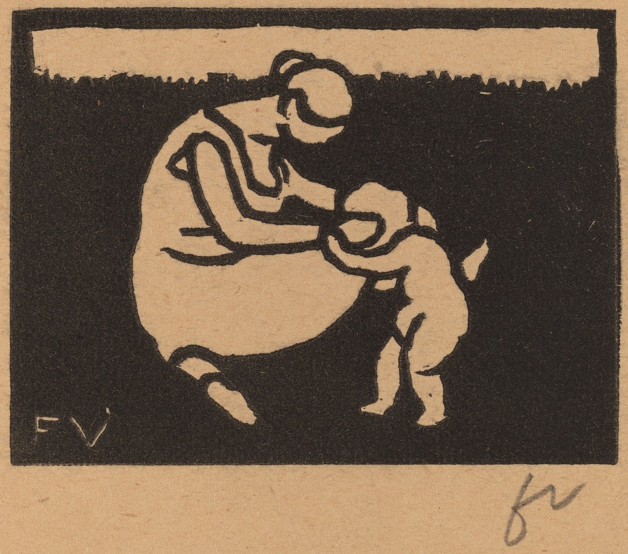 La baigneuse à l