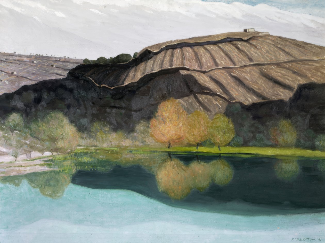 Le lac de Géronde - Félix Vallotton