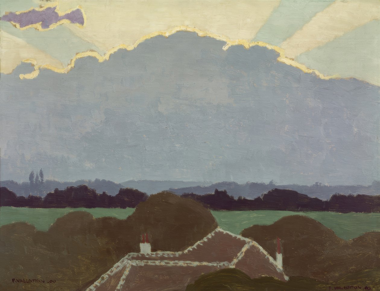 Le grand nuage - Félix Vallotton