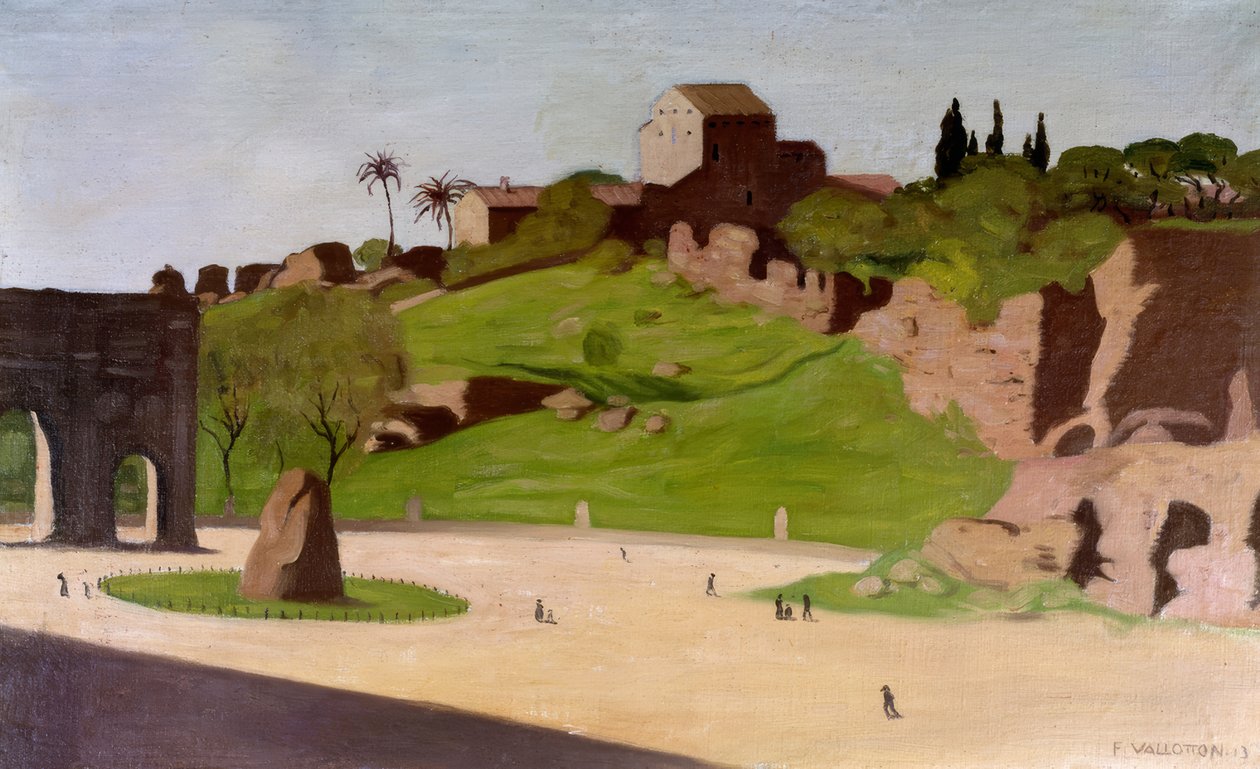 Forum Romanum - Félix Vallotton