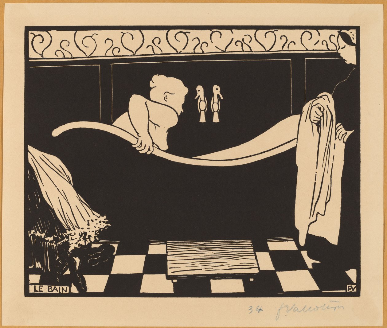 Le Bain - Félix Vallotton