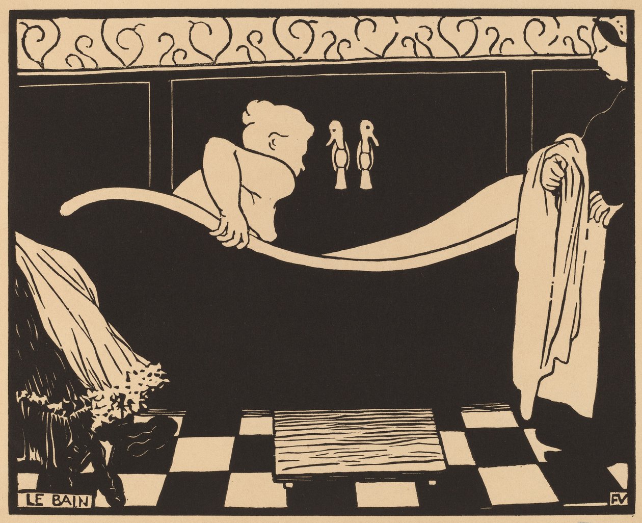 Le Bain, 1894 - Félix Vallotton