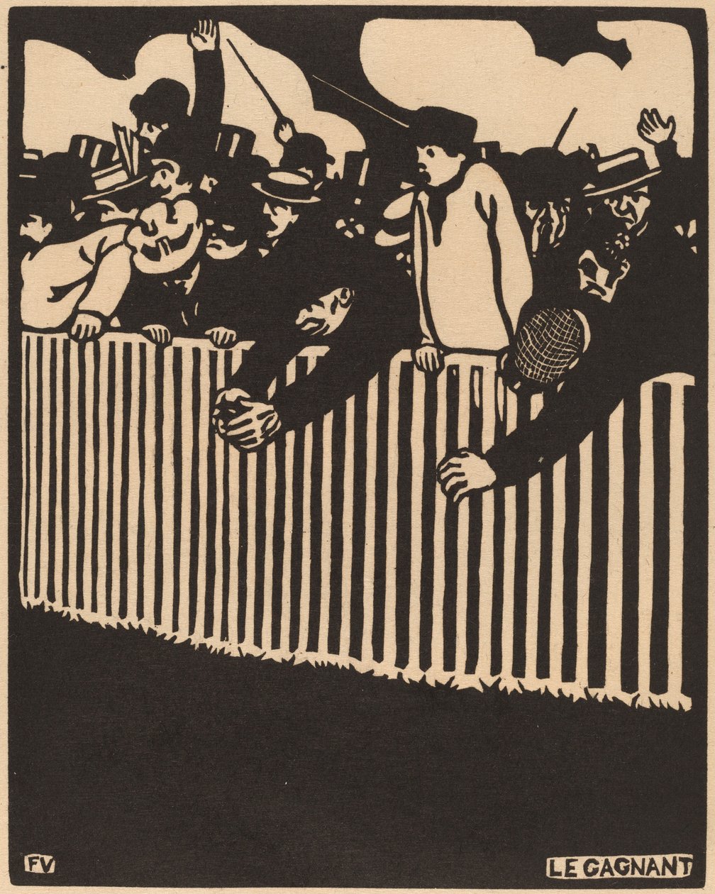 Le Gagnant - Félix Vallotton
