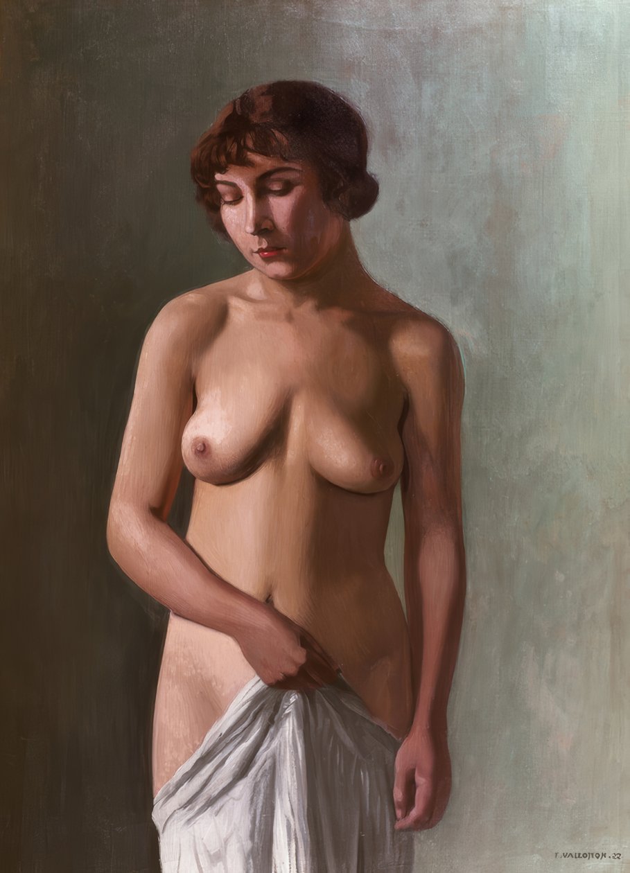 Jeune fille debout - Félix Vallotton