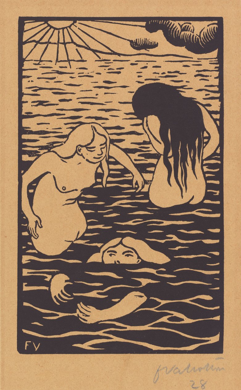 Trois baigneuses, 1894 - Félix Vallotton