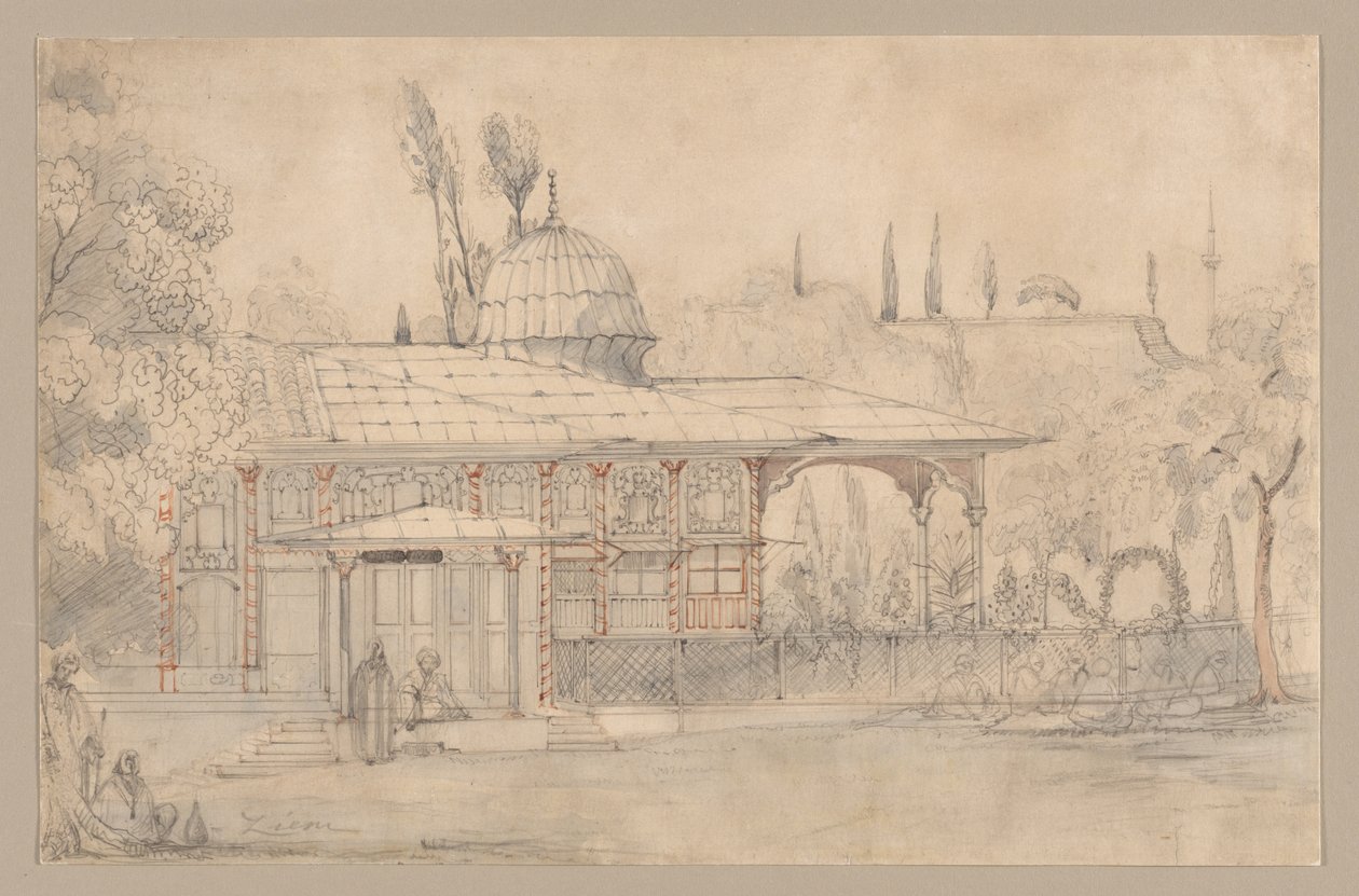 Pavillon près d