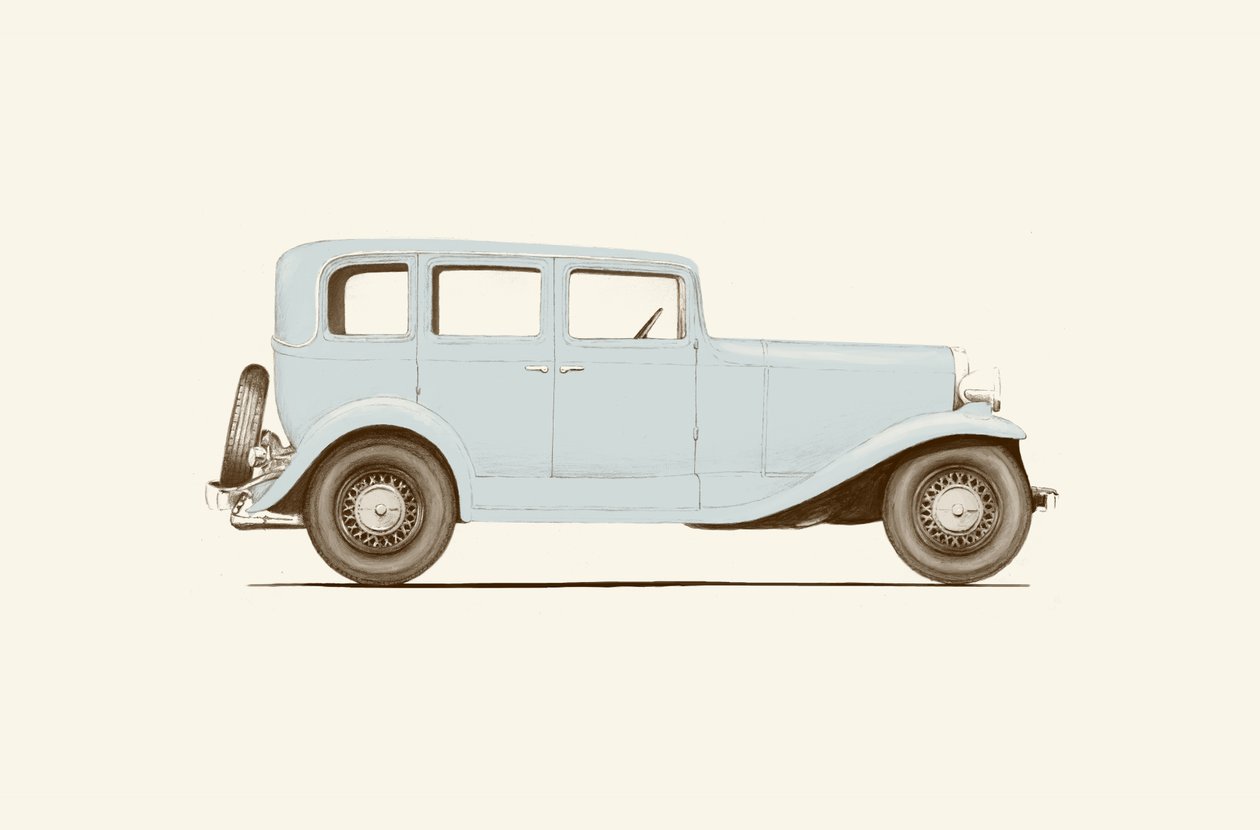 Voiture des années 30 - Florent Bodart