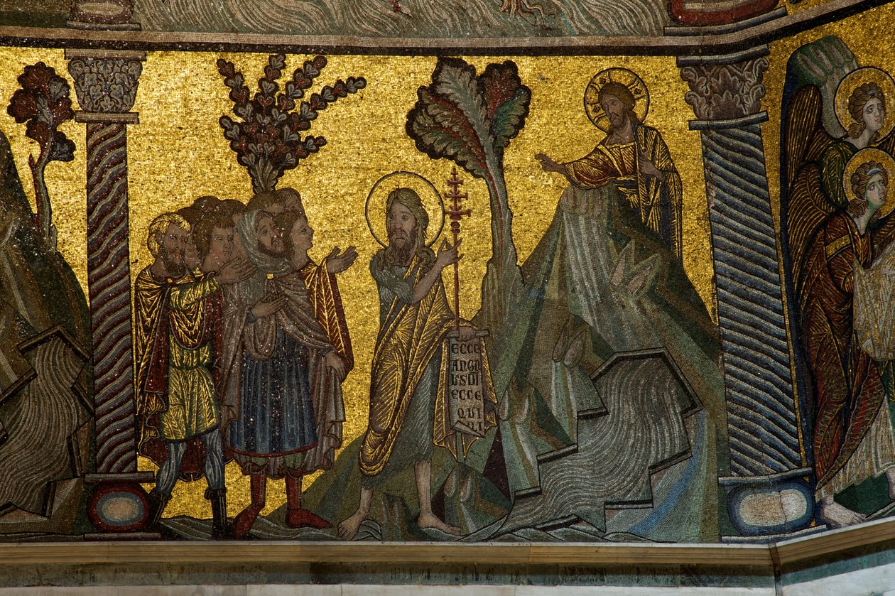 Jean-Baptiste proclame le Christ - Florentine School