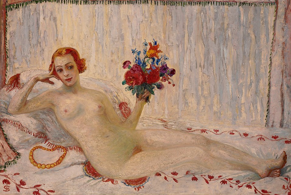 Autoportrait nu - Florine Stettheimer