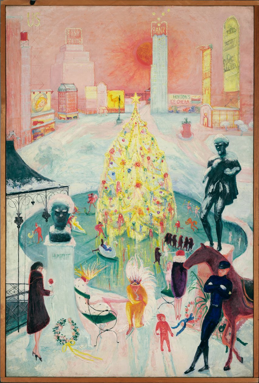 Noël, vers 1930-40 - Florine Stettheimer