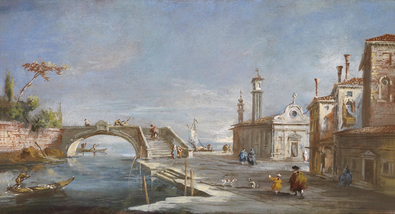 Un canal à Venise - Francesco after Guardi