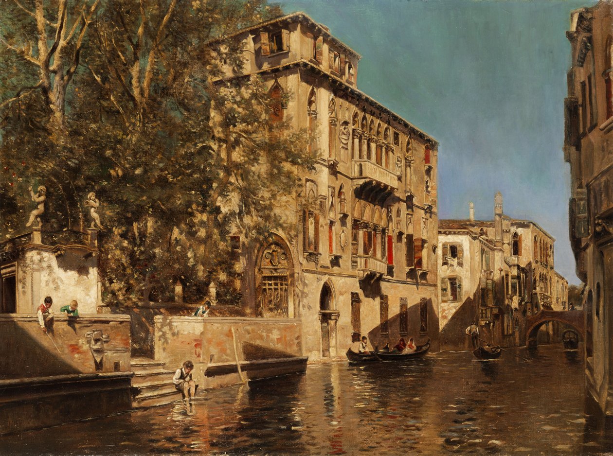 Palais à Venise - Follower of Martin Rico