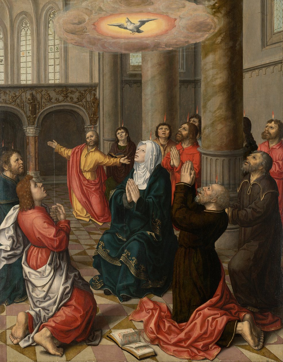 Pentecôte - Follower of Bernard van Orley
