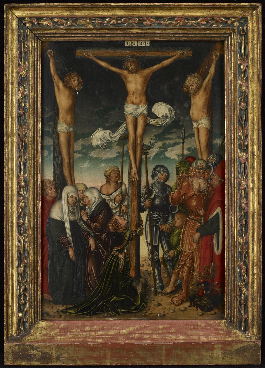 La crucifixion - Follower of Lucas Cranach the Elder