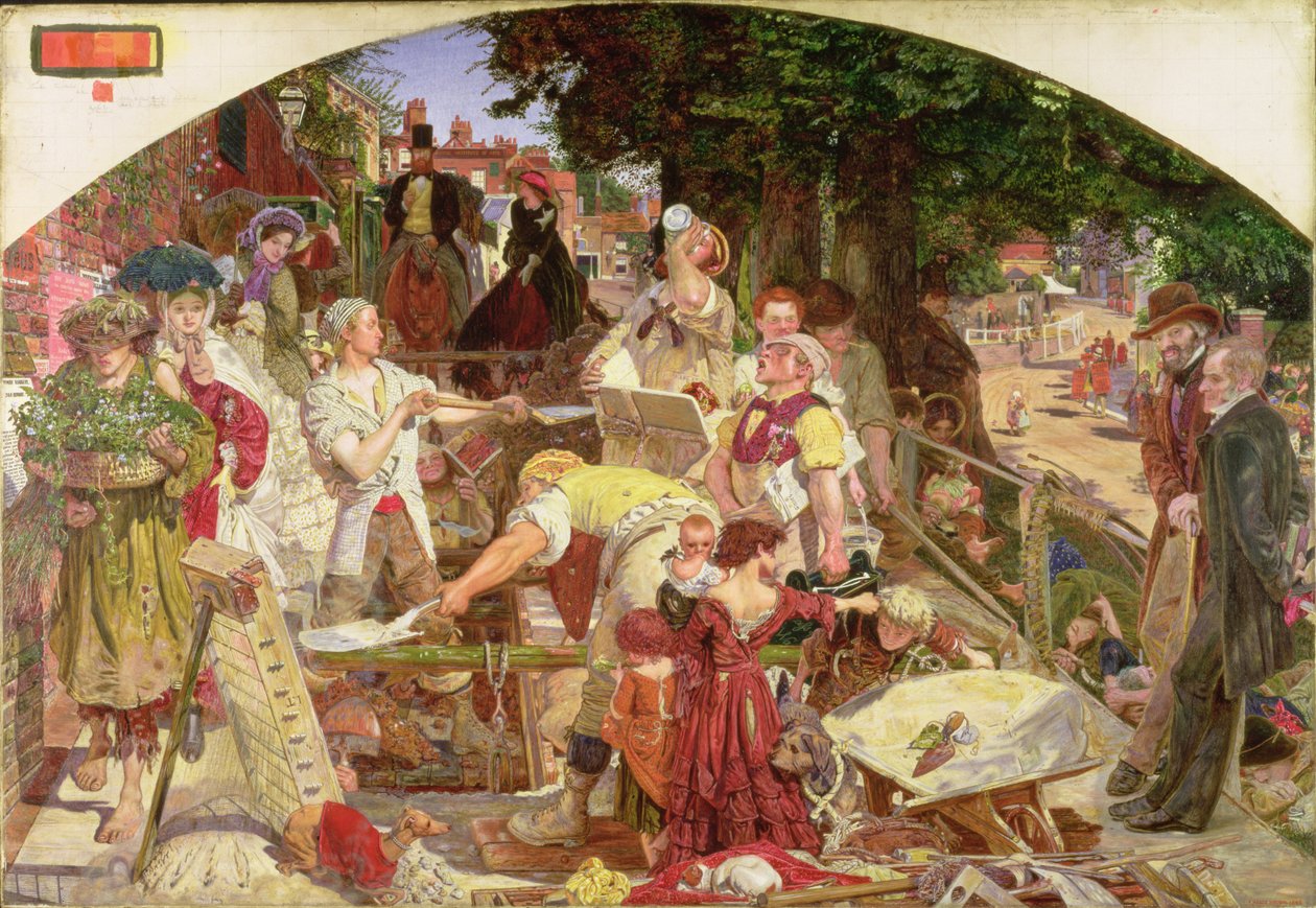 Travail, 1863 - Ford Madox Brown
