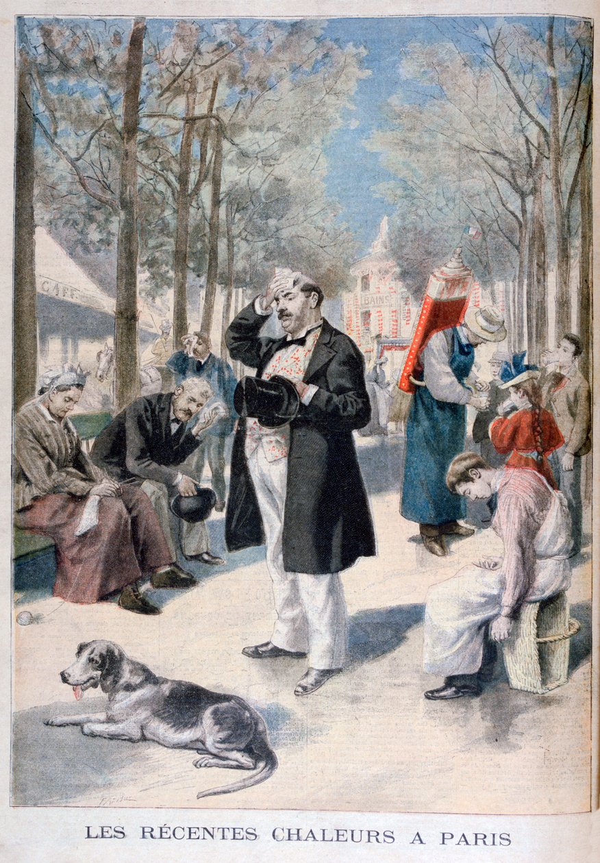 Canicule à Paris - Fortuné Méaulle