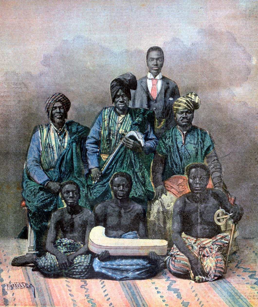 Roi Béhanzin du Dahomey, 1893 - Fortuné Méaulle