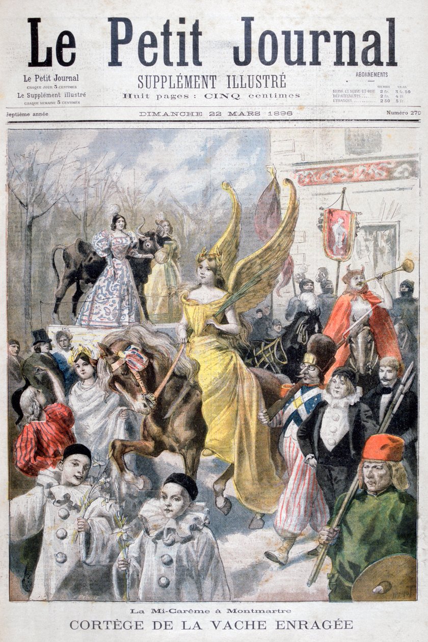 Célébrations de la mi-carême, Paris, 1896 - Fortuné Méaulle