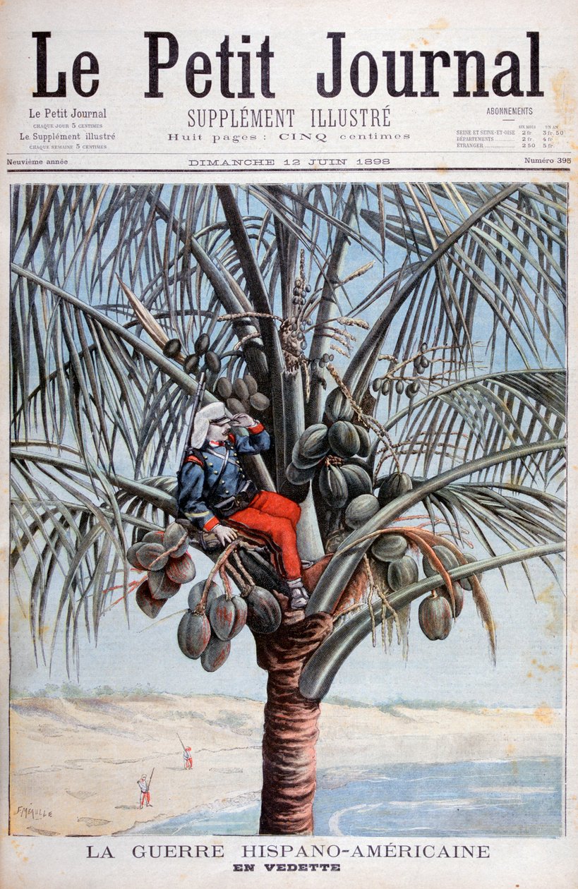 Poste de guet espagnol, guerre hispano-américaine, 1898 - Fortuné Méaulle