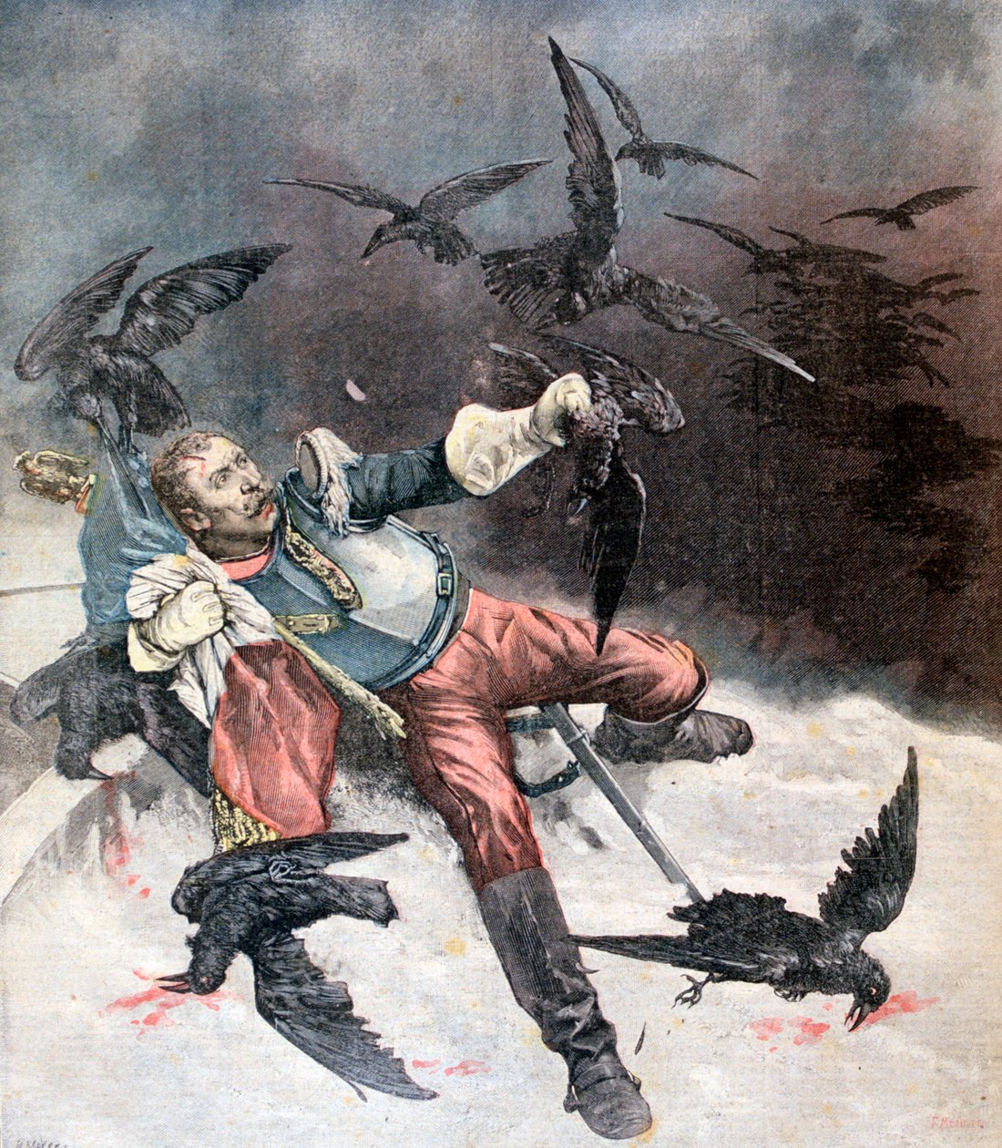 Le Corbeau, 1890 - Fortuné Méaulle