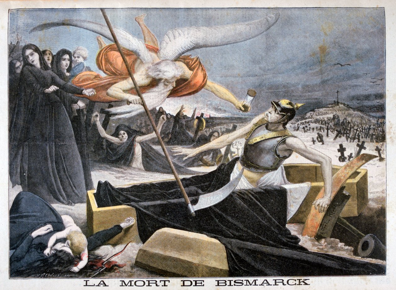La mort de Bismarck, 1898 - Fortuné Méaulle