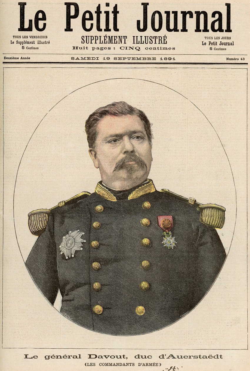 Général Louis Nicolas Davout (1770-1823) Duc d