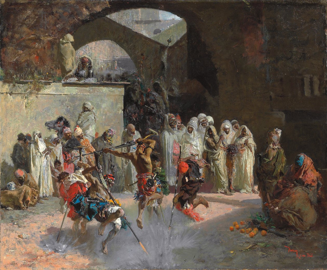 Fantasia arabe, 1866 - Fortuny y Carbó