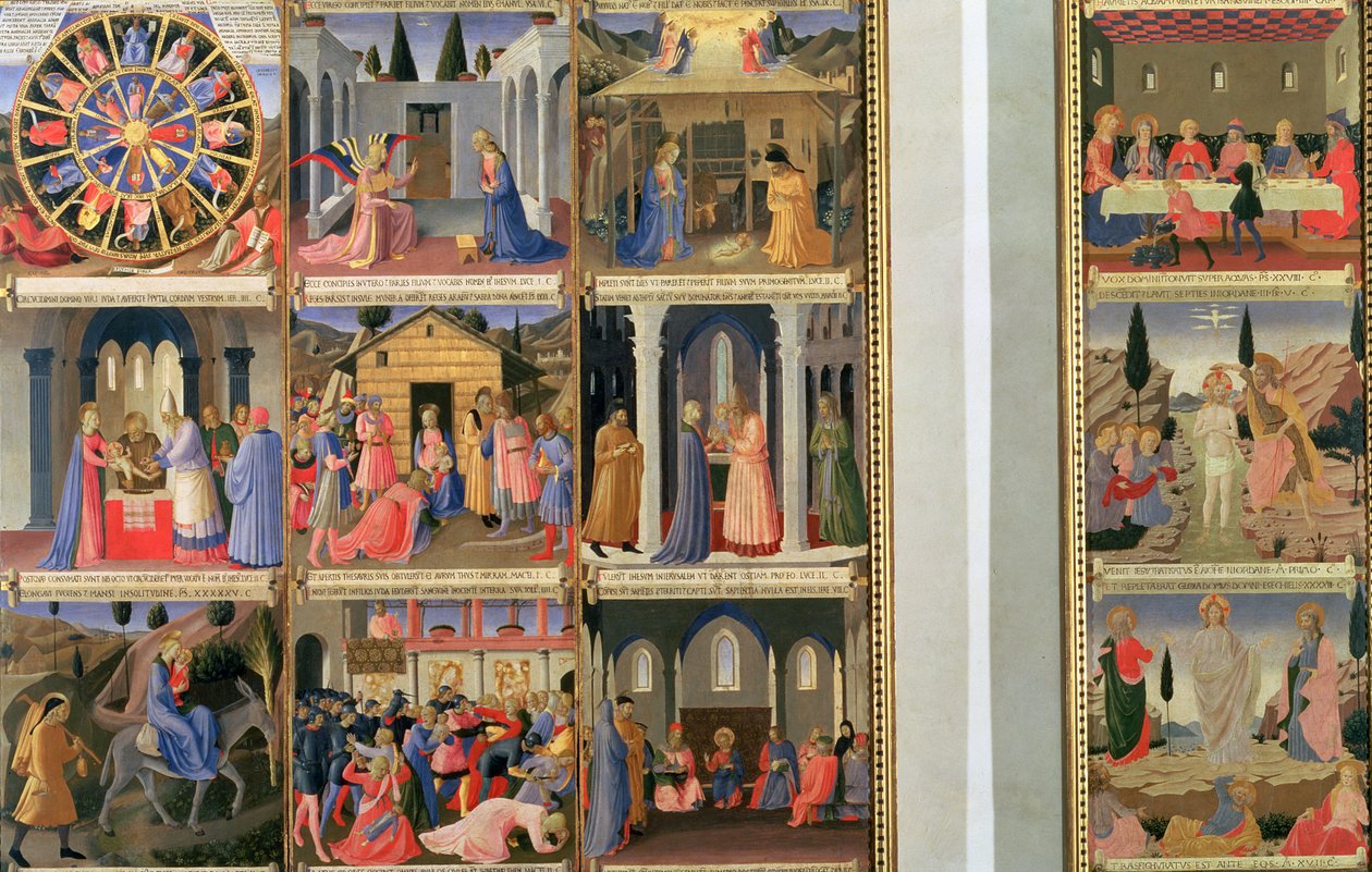 Scènes de la vie du Christ, panneaux un et deux du Trésor d