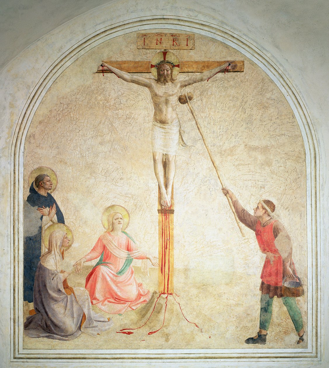 La Crucifixion avec le Porte-Éponge, 1442 - Fra Angelico