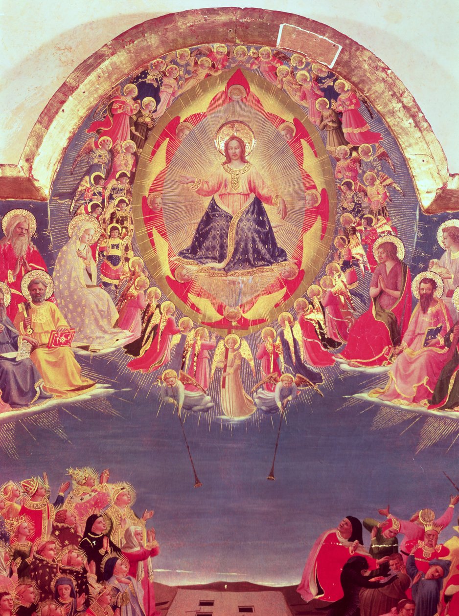 Le Jugement dernier (tempera sur panneau) (détail) - Fra Angelico