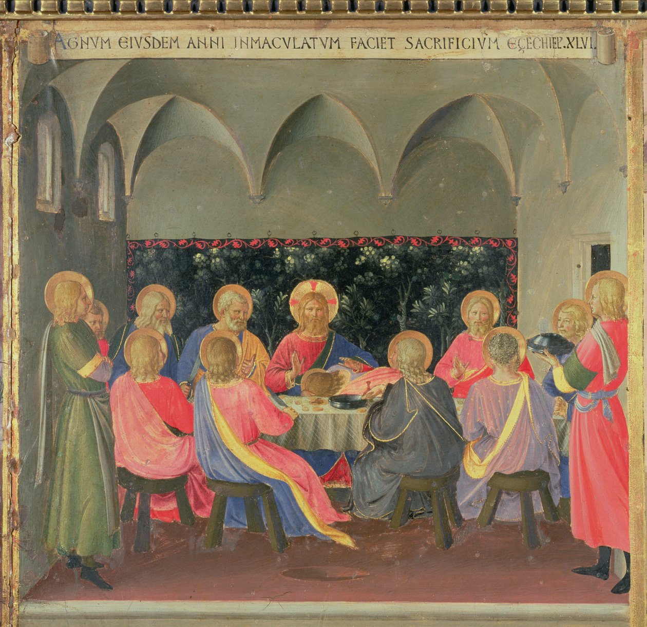 La Cène (détail) - Fra Angelico