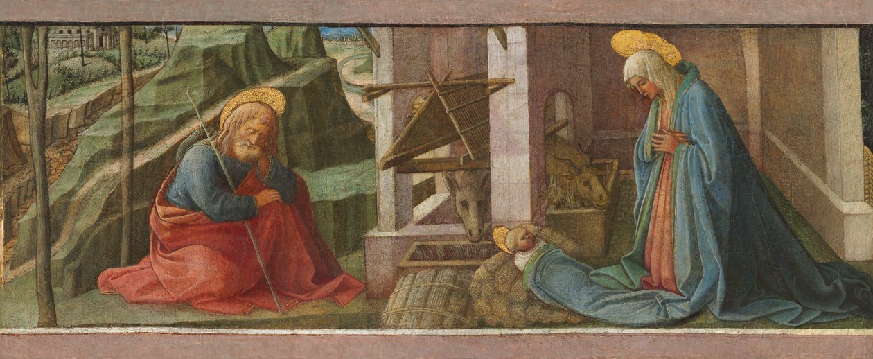 La Nativité, c.1445 - Fra Filippo Lippi