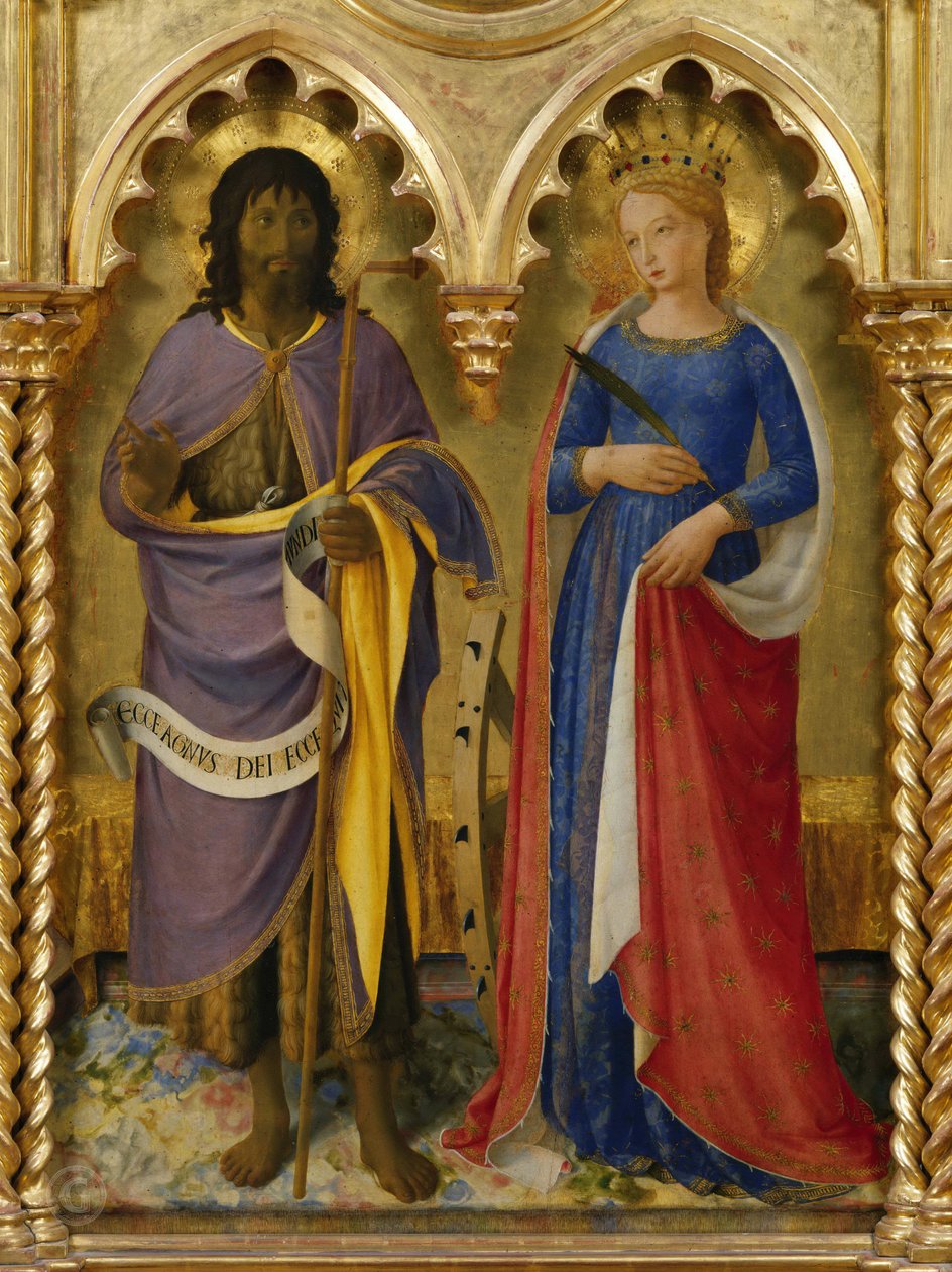 Italien : Annunciazione Retable de Pérouse - Fra Angelico