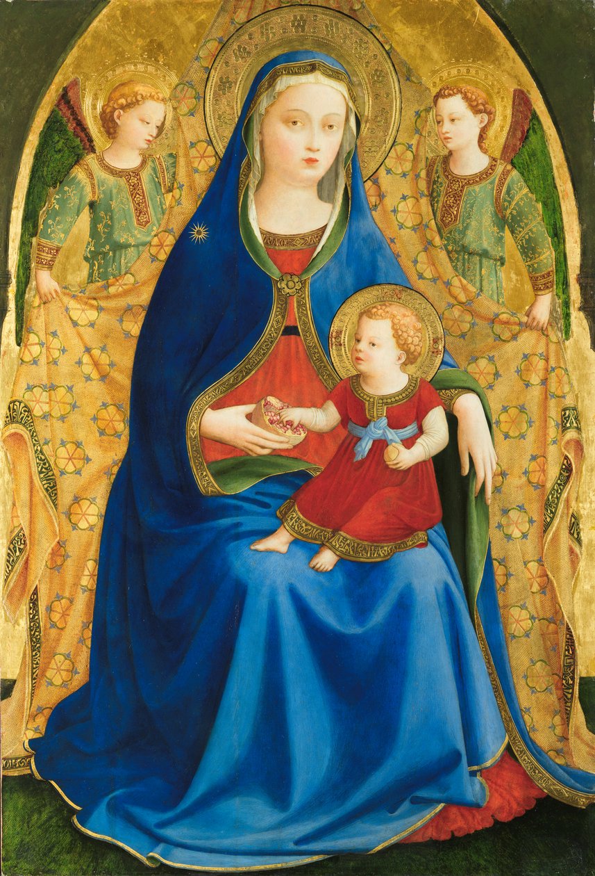 Madone de la grenade - Fra Angelico