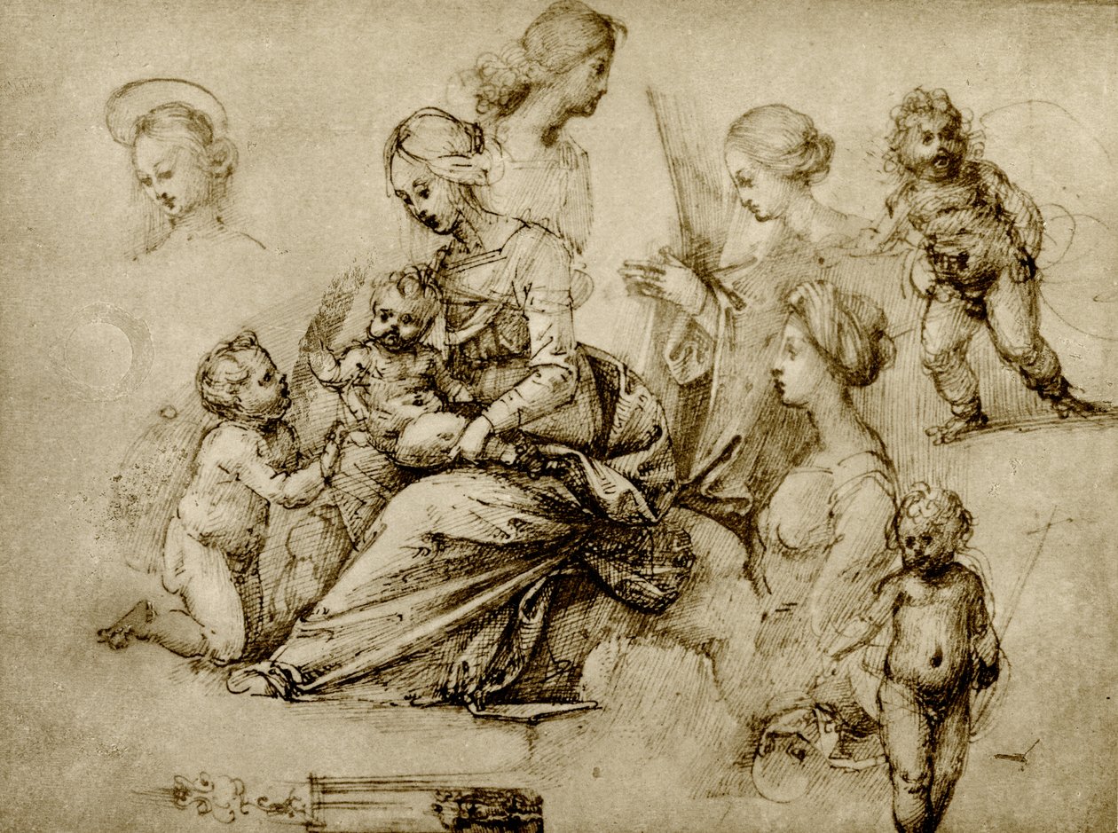 Étude sur une Madone - Fra Bartolomeo