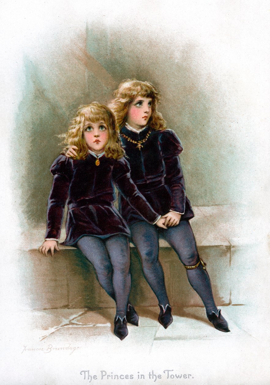Les Princes dans la Tour, 1897 - Frances Brundage