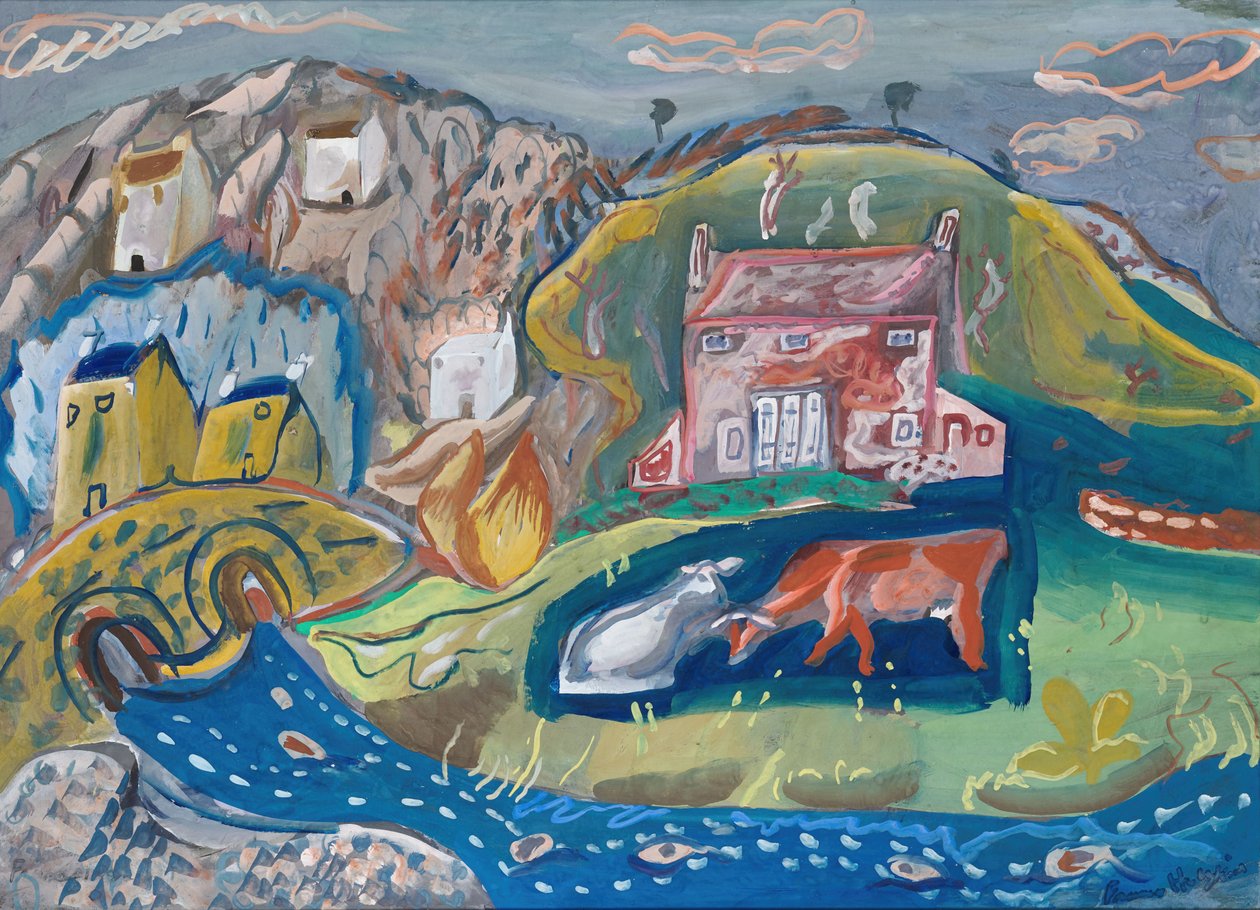 Solva, village de pêcheurs au Pembrokeshire - Frances Hodgkins