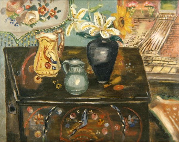 Le coffre peint - Frances Hodgkins
