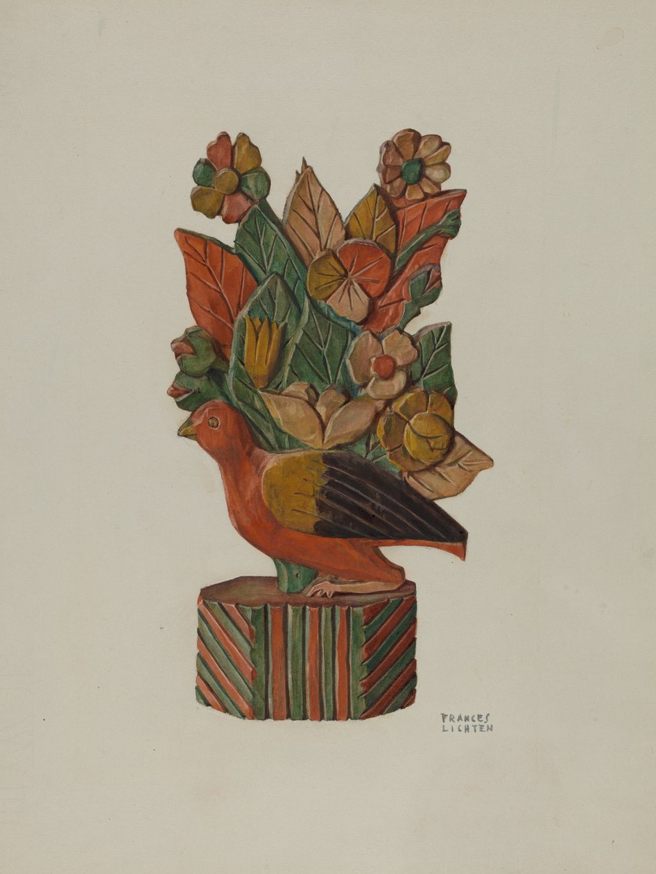 Oiseau allemand de Pennsylvanie - Frances Lichten
